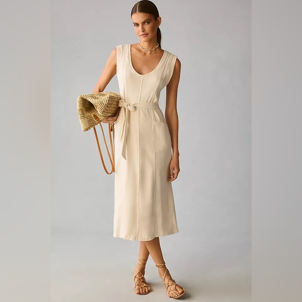 Anthropologie Daily Practice Seamed Sleeveless Dress size M